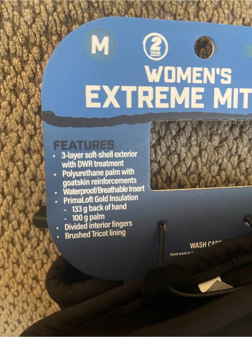 Women's Extreme Mitts - Black